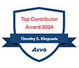 Top Contributor Award 2024 | Timothy S. Kingcade | Avvo