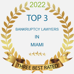 2022 Top 3 Bankruptcy Lawyers in Miami | Three Best Rated